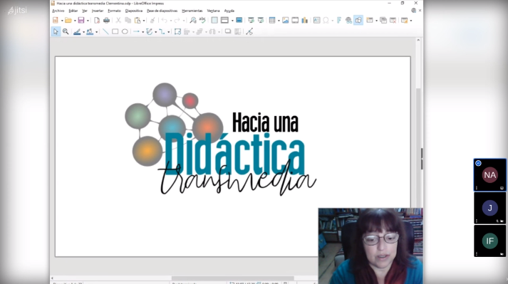 Charla sobre Didáctica Transmedia - Nancy Arias