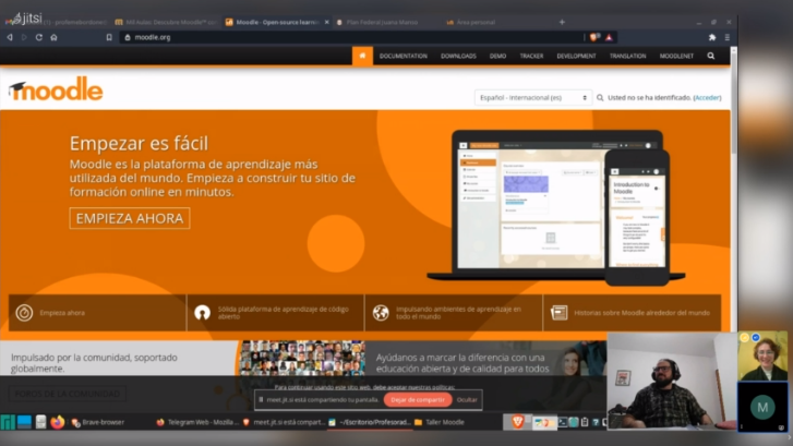 Charla sobre Moodle - Matías Bordone